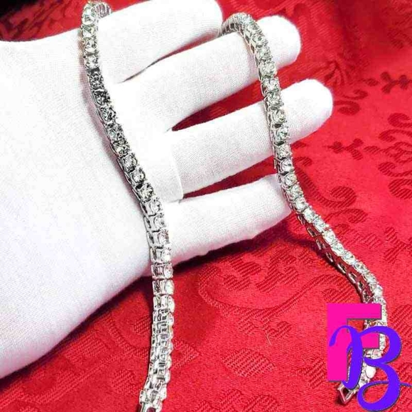 *NEW!* 5mm Mens Tennis Chain - Picture 3 of 12